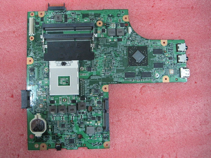 Dell Inspiron N5010 15R Laptop Motherboard Intel s989 K2WFF 0K2W - Click Image to Close
